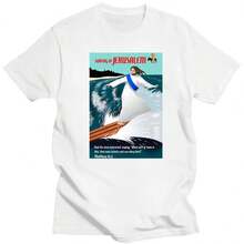 Vintage T Shirts Funny Jesus Play Basketball T-Shirt Christian Faith Tee Women Men Religion Tops Religious Easter Clothing Men's Clothing Best Gift, Patterned Short Sleeve T-Shirt Graphic T Shirt - Trắng 3 - Xem 1