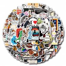 120pcs Violin Vinyl Stickers, Beautiful And Practical, Suitable For Scrapbooks, Diaries, Bumpers, Skateboards, Water Bottles, Helmets, Water Cups, Car Stickers, Etc. - Random - View 1