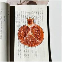 可爱原创西瓜、苹果和无花果水果书签，高品质亚克力书签，透明INS风礼品 - A - 查看 3