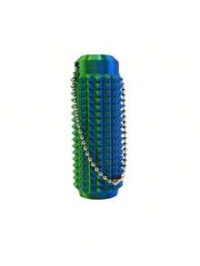 1pc 3D Printed Gradient Massage Roller, Sensory Tool With Textured Spikes And Ventilation Holes, Modular Design For Muscle Relaxation And Stress Relief, Perfect Gift For Friends As A Unique Present For Stress Alleviation And Sensory Relaxation - متعدد الألوان عشوائي - مشاهدة 9