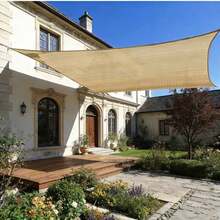 Lona gruesa impermeable, resistente al sol y al calor, toldo protector de plástico - Amarillo Mostaza - Ver 5