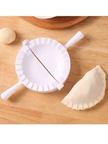 1个多功能面团压模，饺子压模，手工馅饼工具，非常适合制作饺子、锅贴、糕点和韭菜馅饼，厨房烘焙工具 - 彩色 - 查看 14