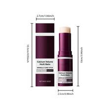 Calcium Volume Multi Balm, All-In-One Collagen Stick For Face, Eyes, And Neck, Intensive Hydrating And Firming Treatment, Anti-Wrinkle And Anti-Aging Formula With Almond Oil, Deep Hydration To Enhance Skin Elasticity, Fades Fine Lines And Puffy Eyes, Nourishing And Brightening, Not Greasy, Leaves Skin Glowing And Smooth, Suitable For Lip Balm, Eye Cream, And Neck Care, 9g - Kem dưỡng đa năng Calcium Volume - Xem 5