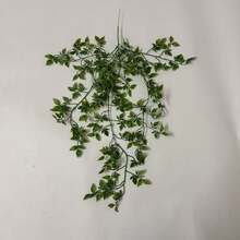 2 件人造植物（不含花盆），仿真吊兰蕨，仿真吊盆植物，仿真曼陀罗藤蔓蕨，绿色植物墙框，适用于家居、客厅、室内外装饰，适合室内、室外、客厅相框装饰、房间、厨房、家居、婚礼、卧室装饰。 - 綠色 - 查看 11