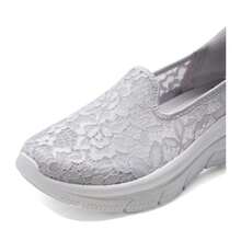 Skechers Women's Casual Shoes, MODERN COMFORT Series Women's Casual Shoes, Everyday Casual Outdoor Sports Minimalist Comfortable Panda Shoes 158858-LGY - Light Grey - View 7