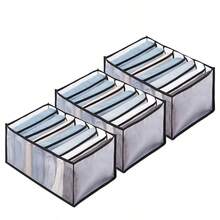 Pojemnik do przechowywania bielizny, organizer na skarpetki, przegródki do szuflad na biustonosze i majtki, organizer do garderoby domowej, przechowywanie śliniaków i pieluszek dla niemowląt - Wielokolorowe - Zobacz 15