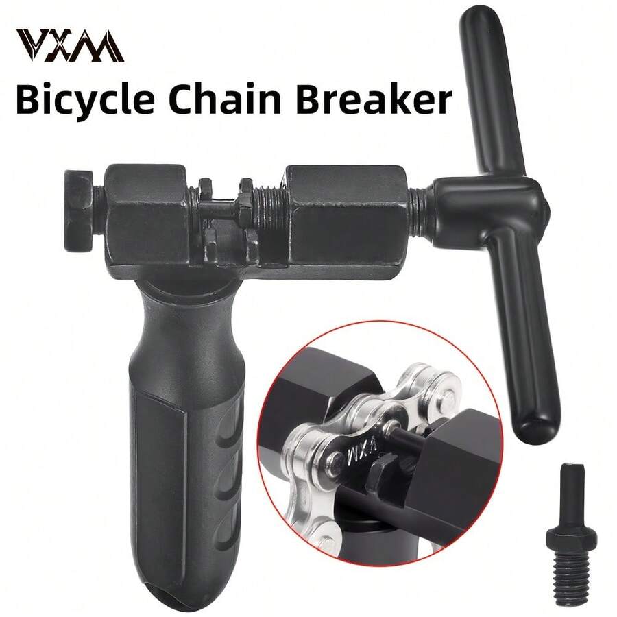VXM V3.8 Chain Breaker Tool For Mountain And Road Bicycles, Chain Replacement Pin Removal And Installation Repair Tool - Black - View 1