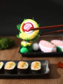 2双新款趣味多彩寿司主题中筒袜礼盒装，春夏新款男女通用运动袜，创意十足的食物灵感设计，针织面料，长款加厚柔软舒适，是生日、情人节、复活节、节日、嘉年华、约会、派对、假日等场合的完美礼物，独特个性的抽象日常休闲袜，流行的食物主题穿搭，适合所有季节，是情侣、朋友的绝佳礼物，非常适合度假、户外运动、健身房、居家、办公等场合。 - 彩色 - 查看 5