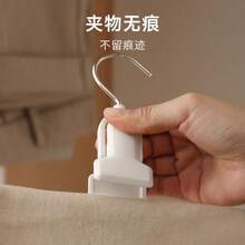 多功能夹式裤架，可旋转带钩，裙裤两用防滑隐形夹架 - 查看 7