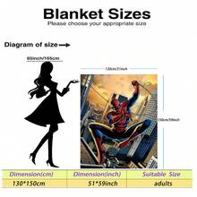 Marvel 这款主题法兰绒毯采用经典的漫画插画风格。背景描绘了黄昏时分的城市天际线，充满活力与张力。人物色彩鲜明醒目，极具辨识度，兼具美观与实用性。它可用作沙发毯、午睡毯或装饰性床上用品，带来温暖舒适的触感。 - 彩色 - 查看 14