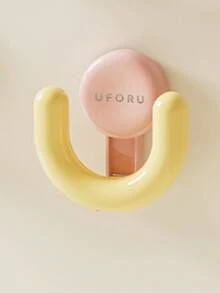 White Suction Cup Shoe Rack, Wall-Mounted Bathroom And Shower Slipper Storage Holder, Practical Slipper Hook - Multicolor - View 9