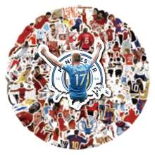 100-Piece Football Waterproof Sticker - Multicolor - View 6