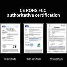 Kemei 1个KM-2293男士专业电动理发器，无线USB充电式理发/胡须修剪器，合金机身高品质理发器，不锈钢刀片，带液晶显示屏，礼品电子产品 - 黑色 - 查看 12