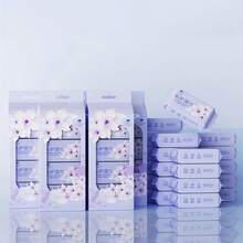 成人便携式免冲洗湿巾，洋甘菊保湿清洁湿巾，温和不刺激加厚清洁湿巾 - 多色 - 查看 2