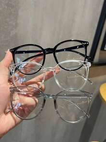 3pcs Round Everyday Multifunctional Lightweight Non-Prescription Glasses, Suitable For Computer, Reading Or Mobile Gaming - Multicolor - View 7