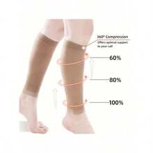 Lightweight Calf Compression Socks, Suitable For Home, Sports, Running, Fitness, Yoga, Pilates, Etc. To Protect The Calves. - Multicolor - View 19