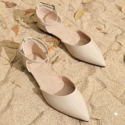 Zapatos de punta, estilo minimalista y elegante, versátiles