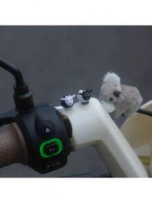 Cute Little Lamb Electric Vehicle Decoration Accessory For Car Interior Hollow Tabletop Piece Rearview Mirror Decoration Little Lamb Piece General Piece Little Lamb Piece Decoration - A - View 6