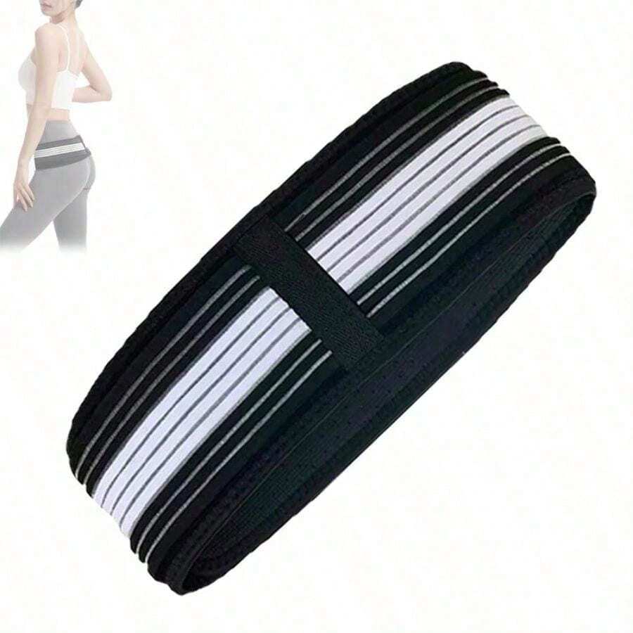 Use Breathable Butt Compression Lift Belt To Upgrade Men And Women's Fitness Exercise Plan - Black - View 1