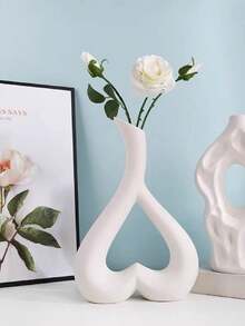 Heart-Shaped Vase, Minimalist Beauty - Multiple Styles - View 1