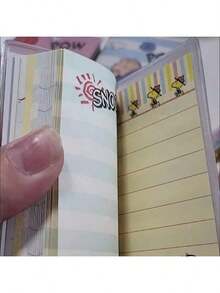 SNOOPY 这款广受欢迎的A7迷你笔记本采用经典的卡通图案，超级可爱。它小巧轻便，可以放进口袋，携带非常方便。 - 彩色 - 查看 9