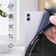 Funda para Xiaomi Redmi Pad 2 Pro 12.1" 2025 Cuero de PU Case con función de Soporte con Ranura para Tarjetas con portalápices Carcasa para Redmi Pad 2 Pro Negro - PgyNegro - Ver 6