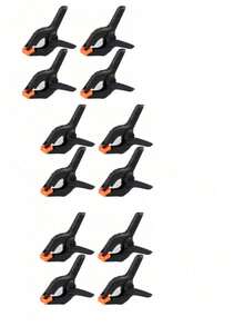 多用途弹簧夹，摄影工作室、背景幕布、家居装饰的便捷夹子 - 多色 - 查看 12