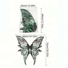 让春天穿在身上：多色渐变蝴蝶翅膀，释放你的仙女般魅力 - 查看 6