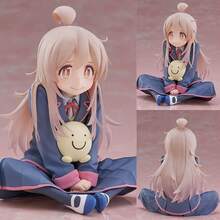 Collectible PVC Anime Girl Figure With Rich Facial Expressions And Soft Colors - Golden Hair, Pink Eyes, And Pink Decorative Clothing, Dynamic Pose Holding A Yellow Pillow - Charming Desktop/Bookshelf Decoration, A Perfect Gift For Anime Fans (Christmas/Birthday/Halloween/Anniversaries). - Cô gái tóc vàng - Xem 2