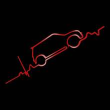 Car Outline ECG Heartbeat Strip Reflective Stickers For MINI S R55 R56 F56 F55 F57 F60 R60 Countryman JCW Vinyl Decals - Car Sticker - View 12