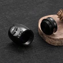 小型骨灰瓮 火葬骨灰瓮 1.57英寸铝合金骨灰纪念葬礼骨灰瓮，带生命之树纪念图案，适用于人类和宠物骨灰 - 彩色 - 查看 5