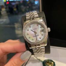 Cross-Border Foreign Trade Laojia Women's Datejust 31 Classic Wristwatch, Stainless Steel Material, Fully Automatic Mechanical Watch Manufacturer - Kiểu 4 - Xem 8