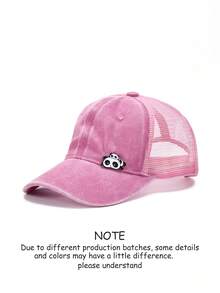 1pc Letter Slogan Street Style Embroidery Print UV Protection Sports Baseball Cap, Unisex Casual Everyday Wear - B - View 20