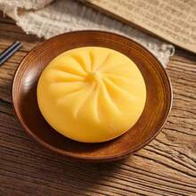 2pcs Random Color Steamed Bun Squeezing Stress Relief Ball, Dough Ball Kitchen Toy Set, Popular Pressure Release Toy - Multicolor - View 18