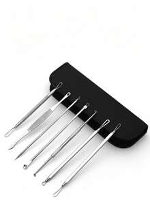 Professional Blackhead Removal Kit - Acne Tools, Effectively Removes Whiteheads & Blackheads - Deep Cleanse Skin, Removes Pimples - Beauty Tools - Multicolor - View 3