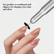 50 Pieces Of Nail Polish Foot-Polishing Replaceable Grinding Sand Discs, Hand And Foot Dead Skin And Keratin Grinding Heads, Nail Shaping Tools For Manicures And Nail Removal Tools - Rust Brown - View 2