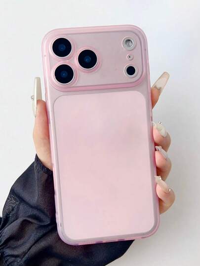 Minimalist Skin-Feel Matte Translucent Frosted Case Compatible With IPhone 17 Pro Max 15 17 16 Pro 16 12 13 15 Pro Max 14 15 16 Plus 17Air Jelly Color Shockproof Anti-Drop Soft Back Cases Shell