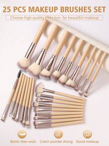 45PCS Makeup Tools Set Including:25PCS Makeup Brush Set+1pc Multi-Functional Zipper Toiletry And Cosmetic Bag Waterproof+1pc Hairband+4PCS Triangle Powder Puffs+4PCS Makeup Sponges+2PCS Hand Bowl Strap+4PCS Mini Makeup Sponges+4PCS Mini Air Cushion Powder Puffs,All-In-One & Beginner-Friendly | Travel-Ready & Gift-Ready | Perfect For Newbies/Her - Multicolor - View 2