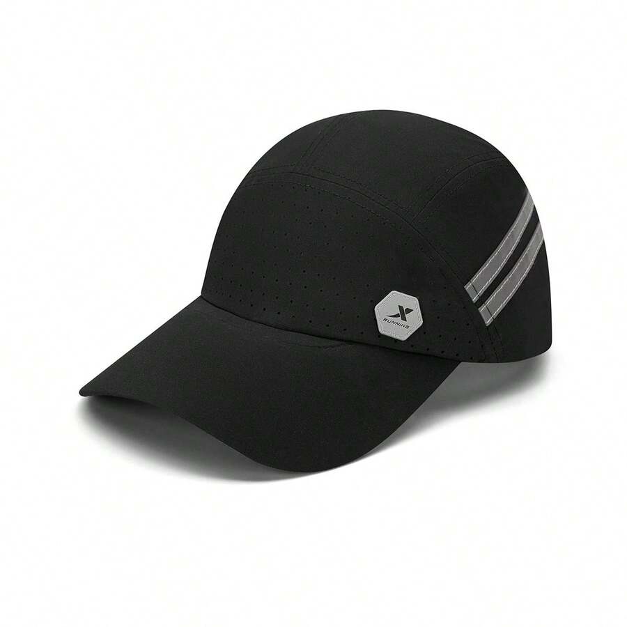 XTEP Black Cap, Suitable For Daily Wear, Vacation, Travel - Black - View 1