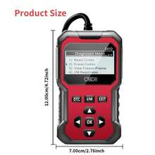 OBD2 Car Scanner, Diagnostic Tool, Code Reader, Engine Fault Code Reader, Scanner That Can Diagnose All Cars With Protocol Since 1996 GYTI - A - View 3