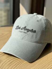 Mũ lưỡi trai cotton mới năm 2026, thiết kế thêu chữ unisex, mũ chống nắng đa năng, phù hợp mọi mùa. - A - Xem 7