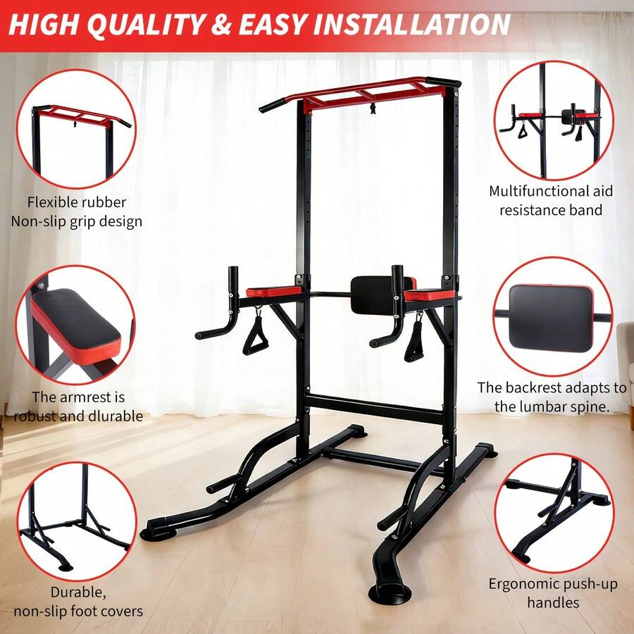 Pull-Up Machine - Noir - Voir 1