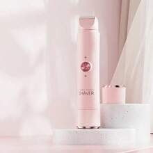 2合1女性電動刮鬍刀 雙頭比基尼修剪器，乾濕兩用，無線充電式除毛器，適用於比基尼區、眉毛、腋下與臉部，無痛、便攜易攜 - 升級款 - 查看 14