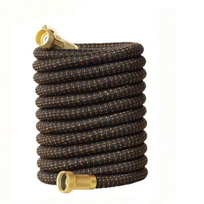 1PC High Pressure Hose Expandable Magic Hose For Garden Watering And Cleaning, 3/4 ", Connector, Sprinkler Head, Watering