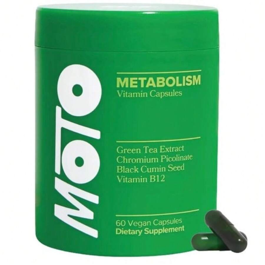 MOTO - Metabolism Boosting Capsule - Energy, Curb Cravings, Healthy Metabolism - 1 chai - Xem 1