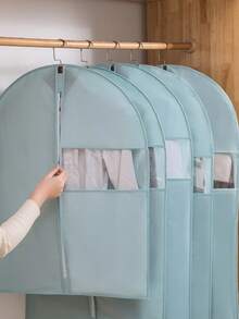 1pc Non-Woven Fabric 3D Dust Cover, Thickened Suit Dust Cover, Washable Garment Dust Cover - Multicolor - View 4