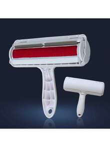 1pc Pet Hair Remover Brush, Cat Dog Fur Cleaning Tool, One-Click Hair Removal Roller Brush - View 14