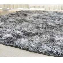 Soft Shaggy Rug For Bedroom Or Living Room, 1.40m X 2.00m - Dark Gray Blend - View 3