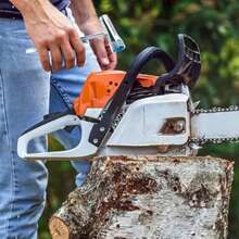 1件套3件替换零件 - 13x19mm T型扳手，带蓝色六角手柄，适用于锯子、链条和螺母 - 多功能工具螺丝刀和扳手组合 - 是DIY和专业链锯维护的理想之选 - T字扳手 - 查看 9