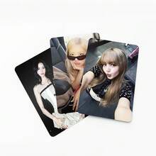 Bộ 55 thẻ ảnh album nhóm nhạc nữ KPOP JUMP, bao gồm ảnh của JENNIE, LISA, ROSÉ, JISOO và ảnh LOMO, hàng hóa lưu niệm nhóm nhạc thần tượng nữ Hàn Quốc, thẻ ảnh in màu độ phân giải cao hai mặt, vật phẩm sưu tầm dành cho người hâm mộ, thích hợp để trang trí và sưu tập album ảnh, món quà tuyệt vời cho người hâm mộ và bạn bè KPOP. - Nhiều màu - Xem 3